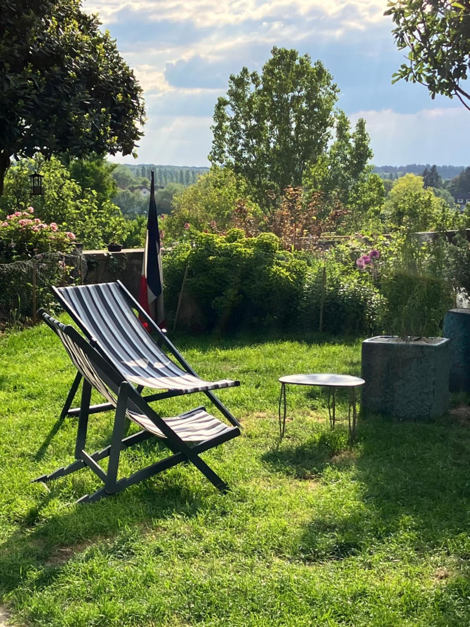 La Villa Lauvray Vétheuil Kültér fotó
