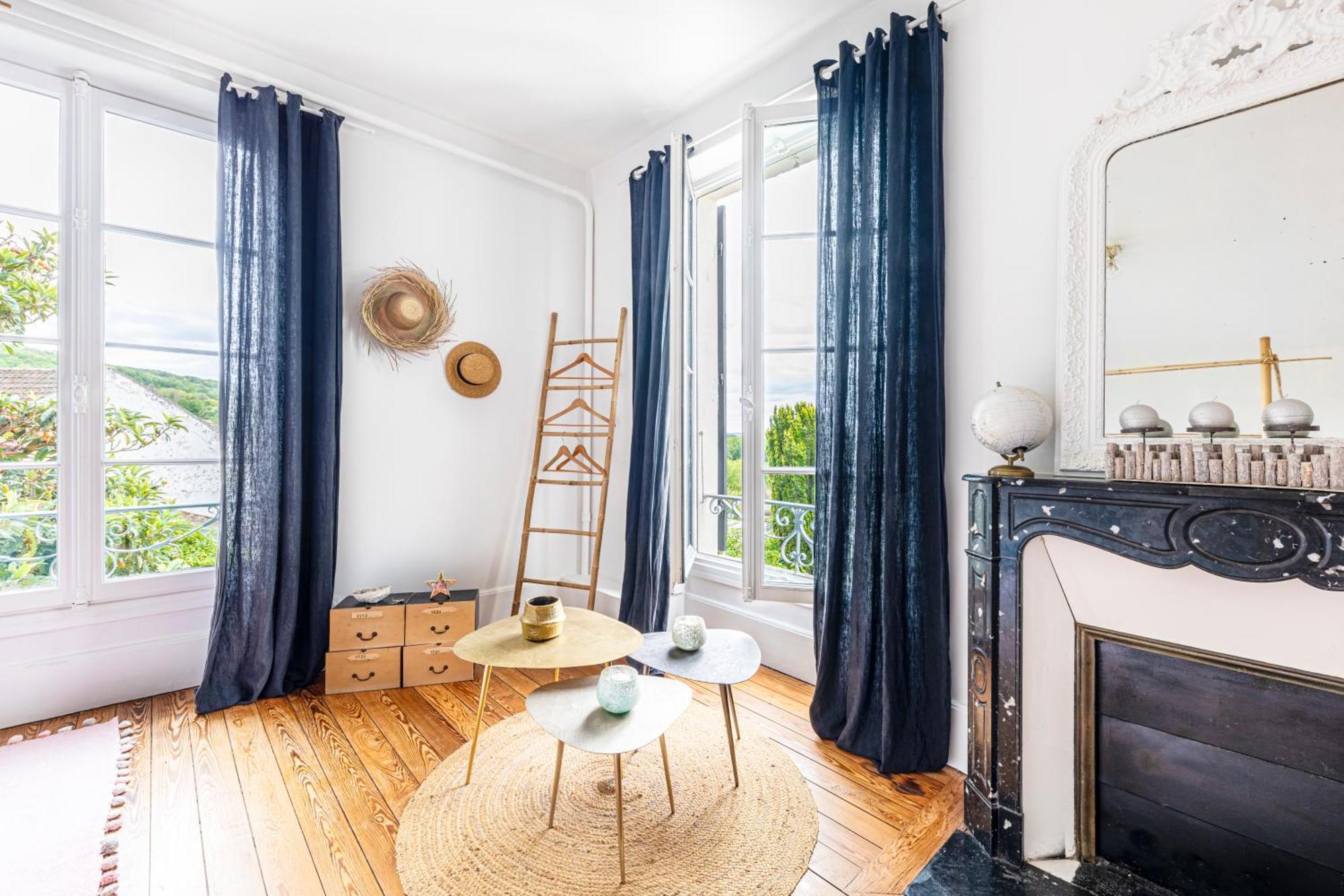 La Villa Lauvray Vétheuil Kültér fotó